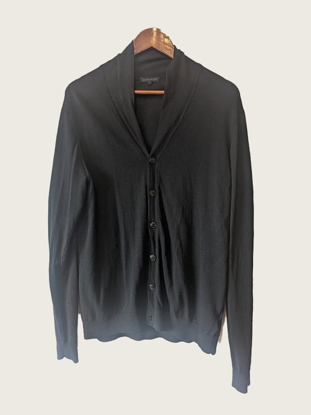 CA VA DE SOI - 100% Merino wool cardigan - Sz M